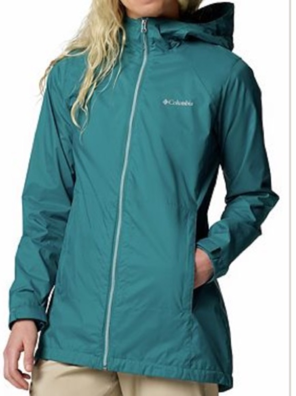 NWT Columbia Womenβs Switchback II Omni-SHIELD Lined Long Jacket